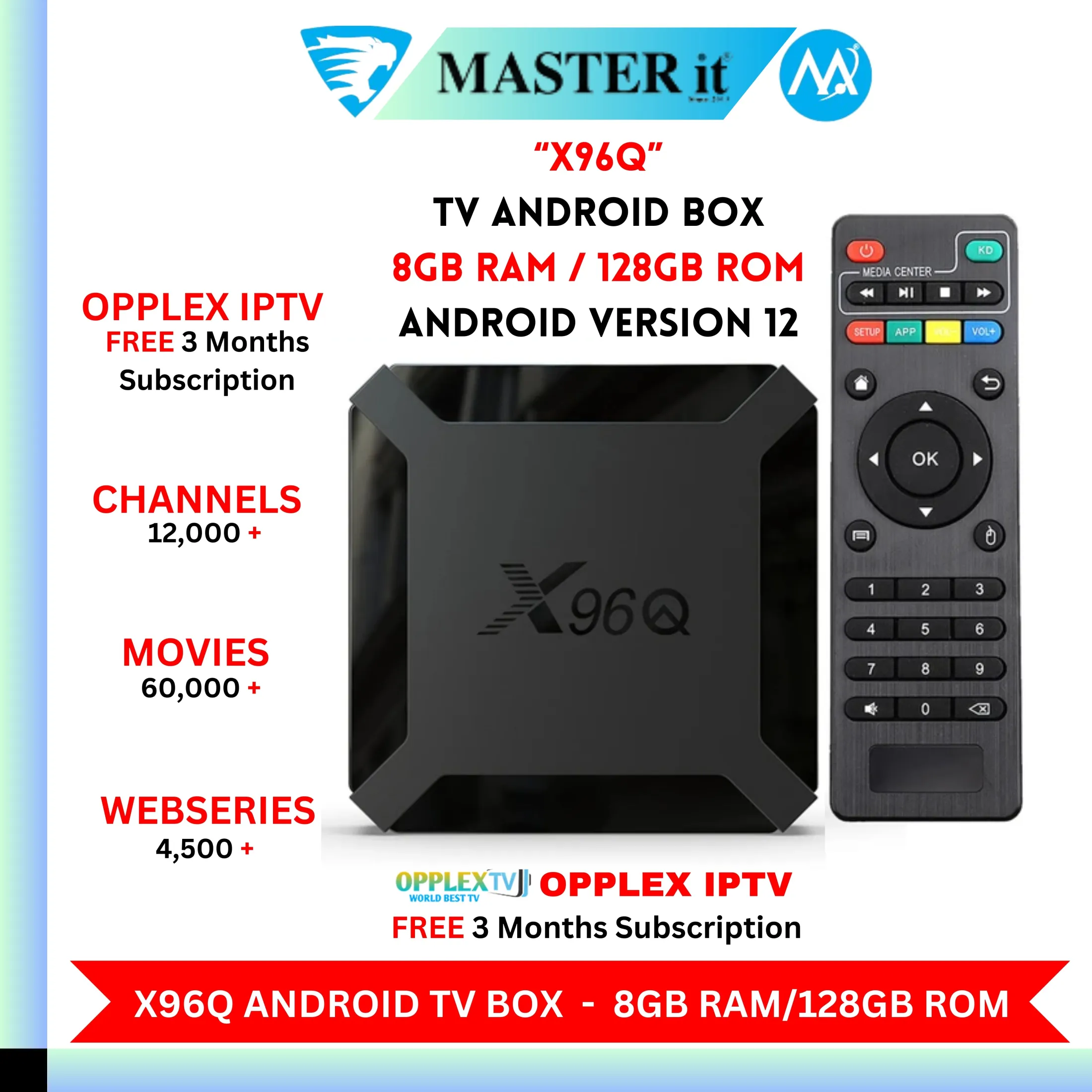 Android TV Box - X96Q 8GB RAM